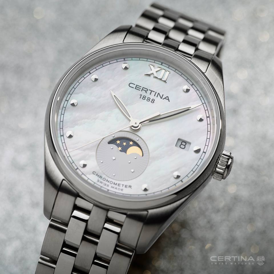 Certina DS-8 Lady Moon Phase C033.257.11.118.00 