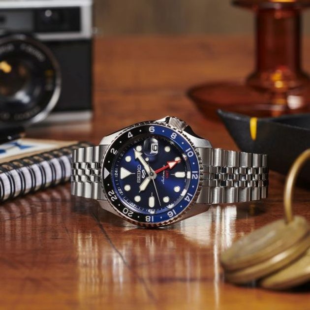 Seiko 5 Sports 'Blueberry' GMT SSK003K1