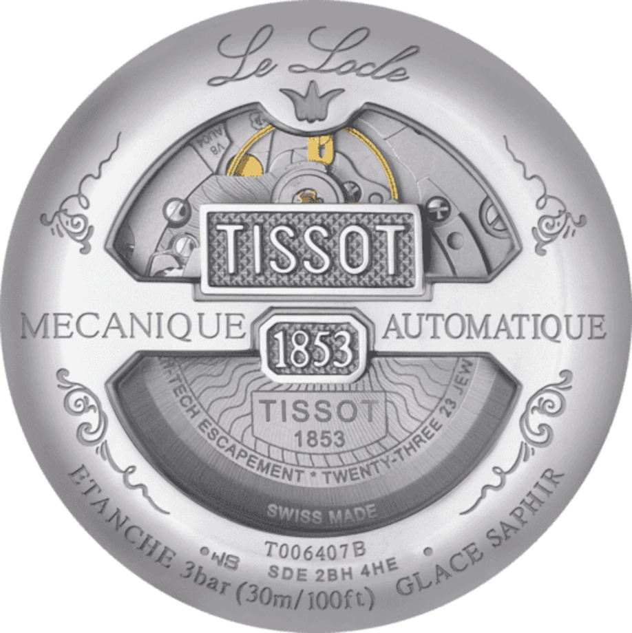 TISSOT LE LOCLE POWERMATIC 80 T006.407.16.033.00
