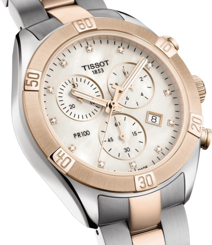 TISSOT PR 100 SPORT CHIC CHRONOGRAPH T101.917.22.116.00