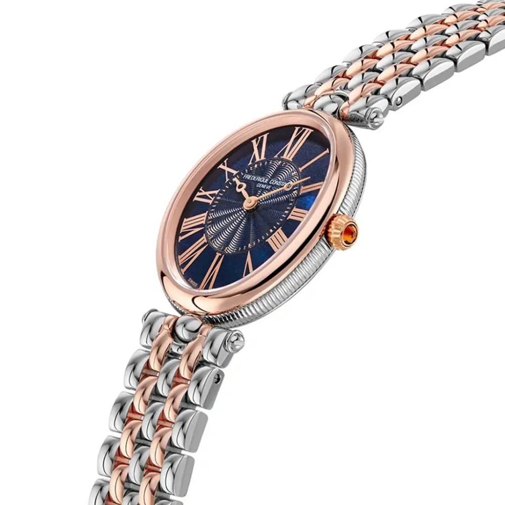 Frederique Constant Classics Art Deco Oval Quartz FC-200NMPW2V2B