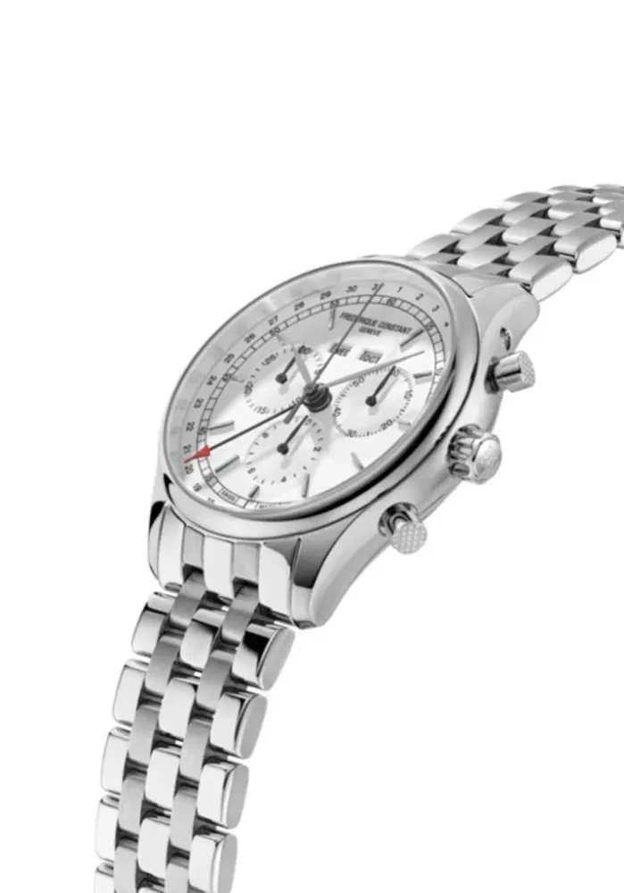 Frederique Constant Classics Gents Chronograph Triple Calendar Quartz FC-296SW5B6B