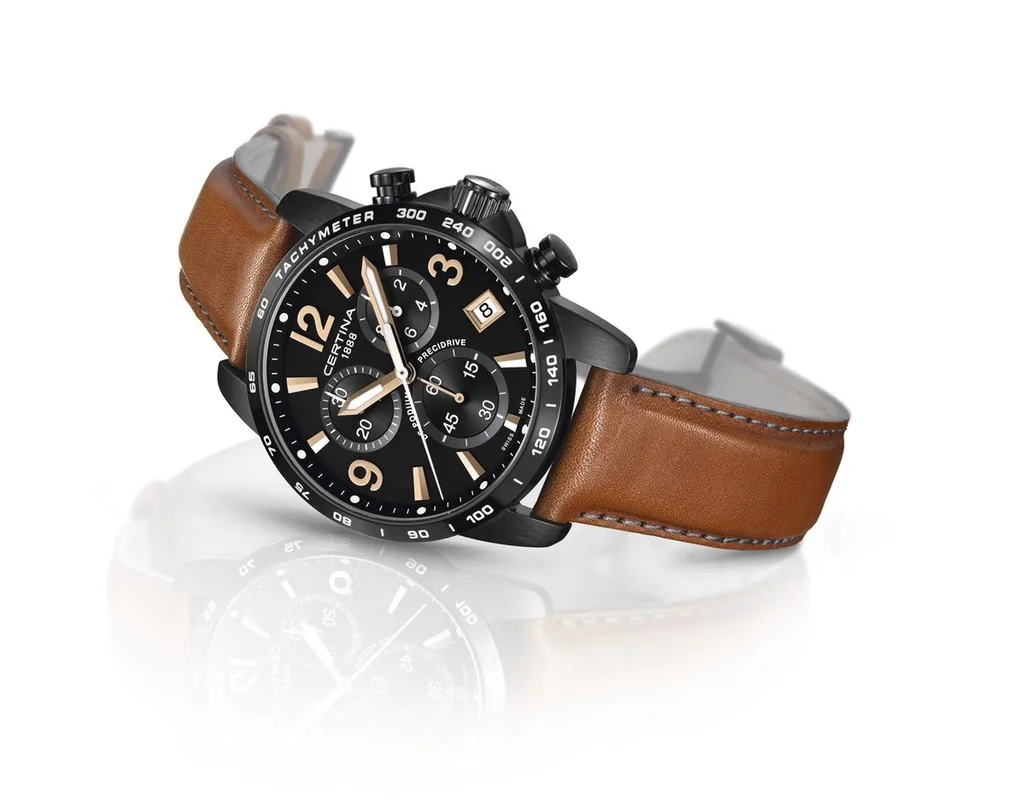 Certina DS Podium Quartz Precidrive Chronograph 1/10 Sec C034.417.36.057.00