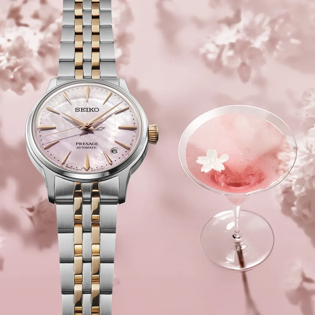 Seiko Presage Cocktail Time SRPM06J1 Sakura Aviation Limited Edition