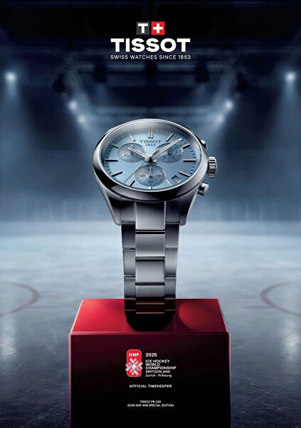 Tissot PR 100 Chronograph T150.417.11.351.01 IIHF 2026 Special Edition