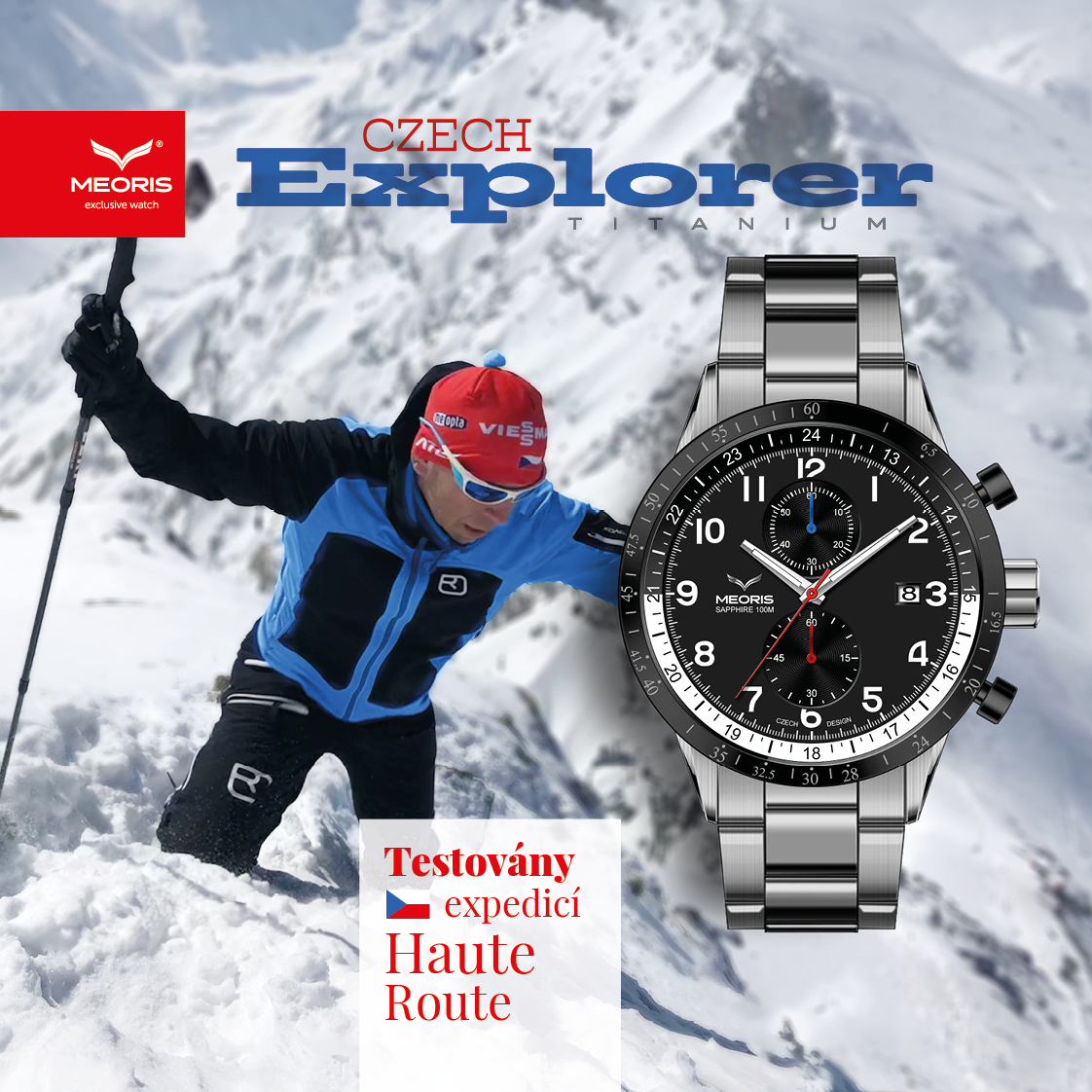 Meoris EXPLORER CHRONOGRAF SUPERTITANIUM BB
