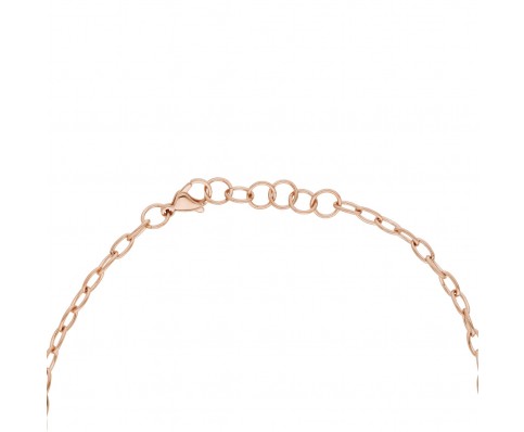 Storm Náhrdelník Onyxia Rose Gold