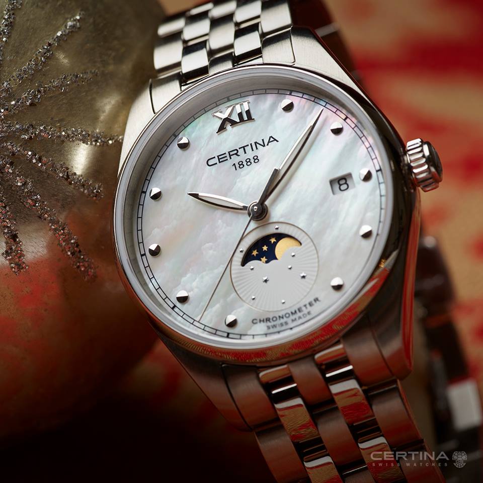 Certina DS-8 Lady Moon Phase C033.257.11.118.00 