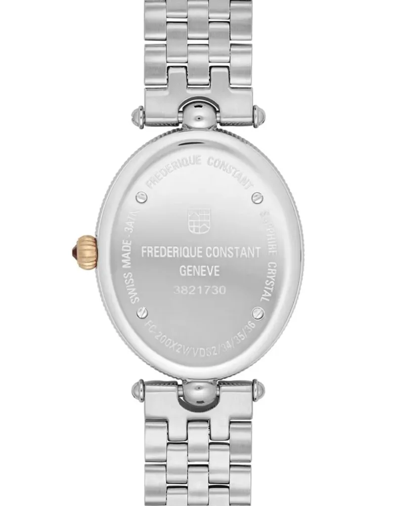 Frederique Constant Classics Art Deco Oval Quartz FC-200NMPW2V2B