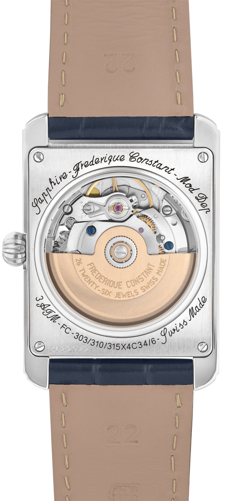 Frederique Constant Classics Carrée Automatic FC-303N4C26