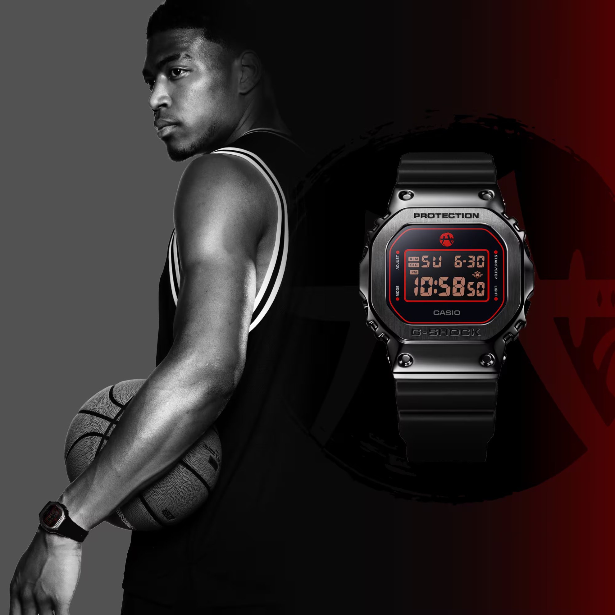Casio G-Shock Rui Hachimura Signature Model GM-5600RH-1ER