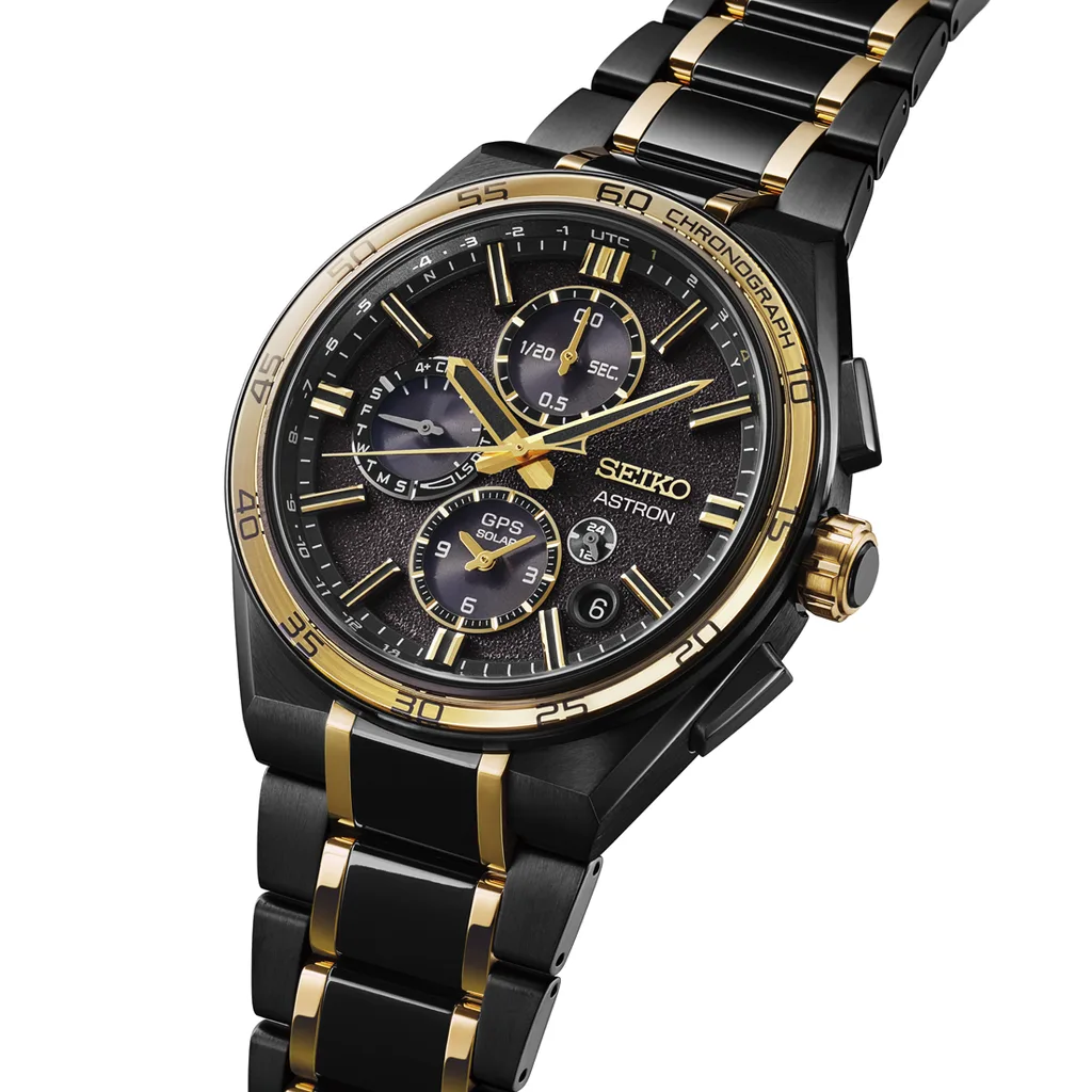 Seiko Astron Dual-Time Chronograph SSH186J1 Solar Eclipse 145th Anniversary Limited Edition