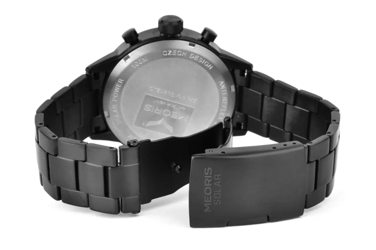 Meoris SOLAR CHRONOGRAF SUPERTITANIUM BLC