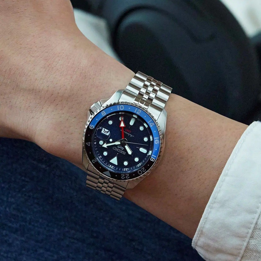 Seiko 5 Sports 'Blueberry' GMT SSK003K1
