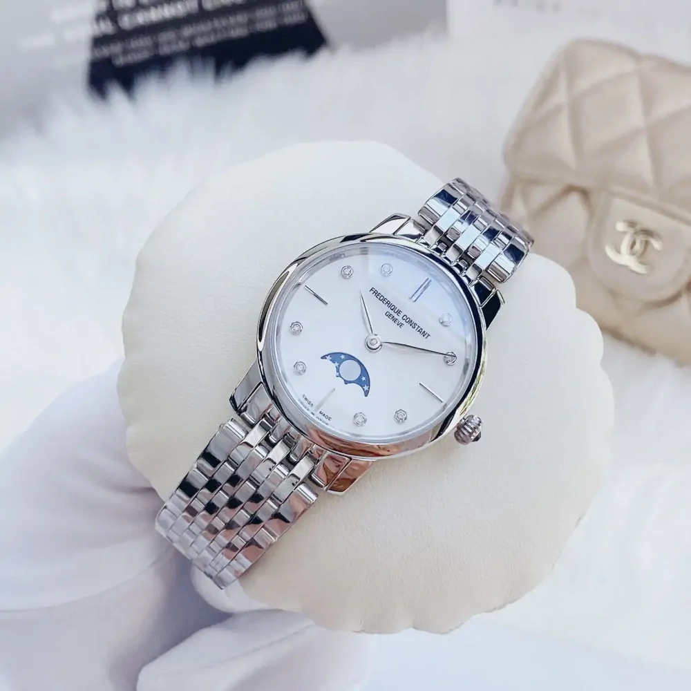 Frederique Constant Classics Slimline Moonphase FC-206MPWD1S6B