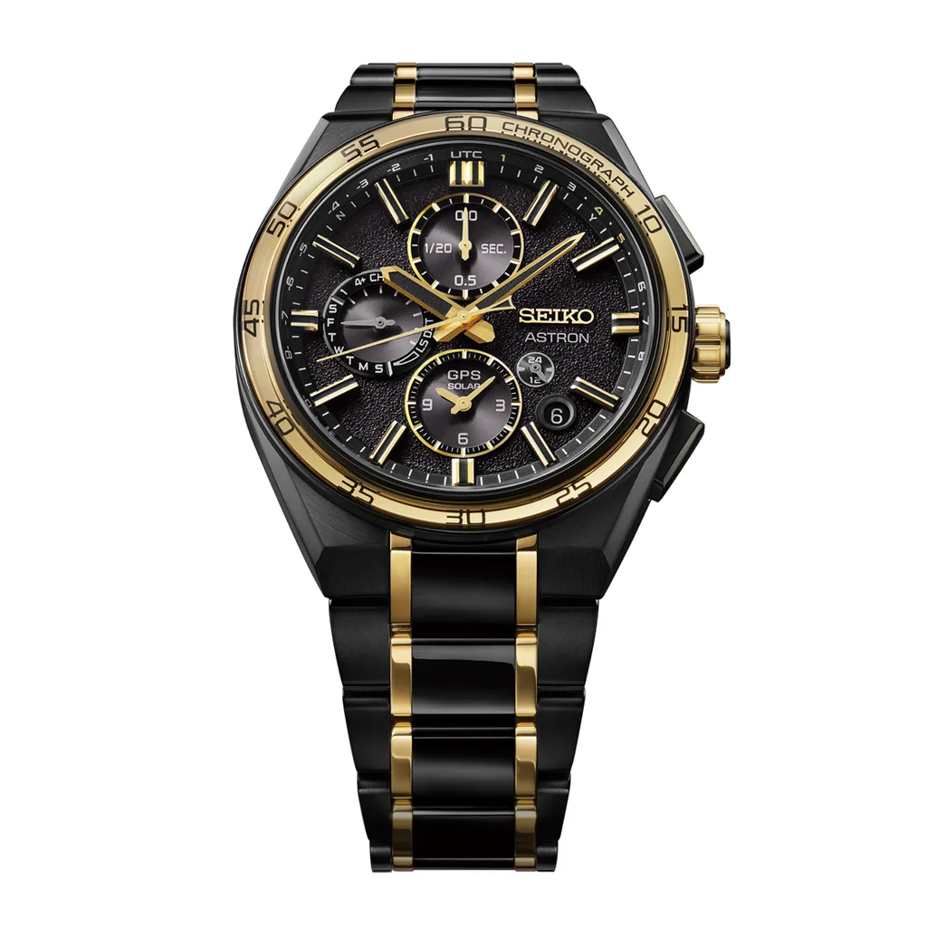 Seiko Astron Dual-Time Chronograph SSH186J1 Solar Eclipse 145th Anniversary Limited Edition