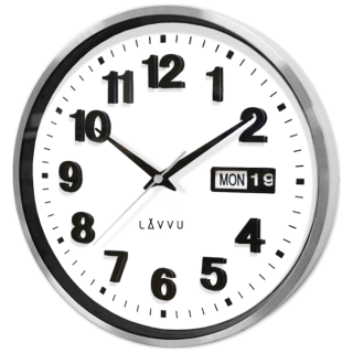 Hodiny s ukazatelem data LAVVU DATE METAL LCT4050