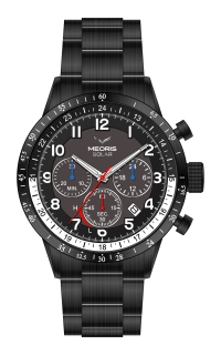 Meoris SOLAR CHRONOGRAF SUPERTITANIUM BLC