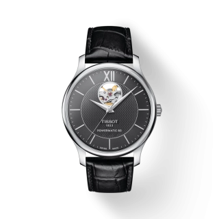 TISSOT TRADITION POWERMATIC 80 OPEN HEART T063.907.16.058.00