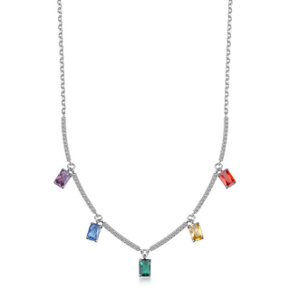 Brosway Náhrdelník Fancy Joyful Rainbow FJR03