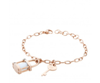 Storm Náramek Onyxia Rose Gold